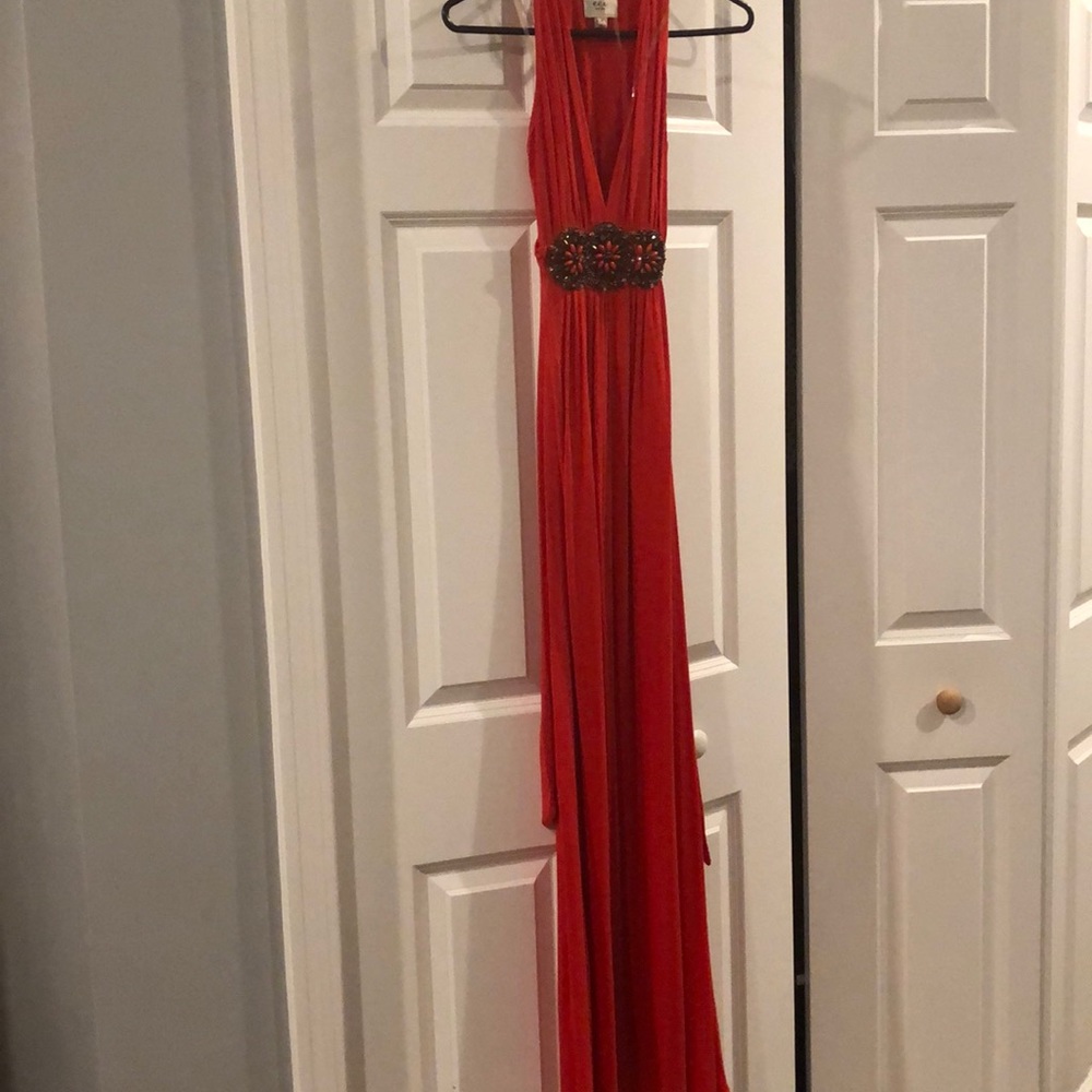 Gorgeous red maxi